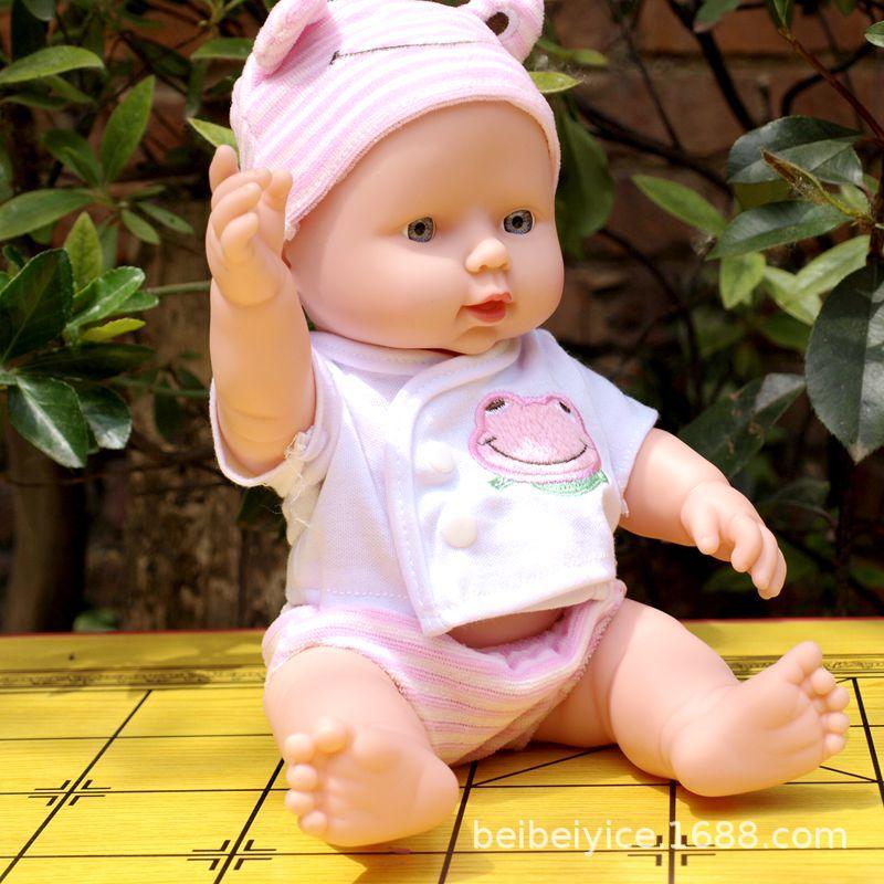 

Children s Full Soft Rubber Simulation Doll Talking Baby Baby Doll Toy Doll Princess Little Princess Four Tones
