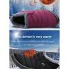 Ultra Warm Winter Boots - Anti Slip Thick Sole, Snow Boots with Polar Level Insulation, Low Heel, Round Toe, Fabric Lining, Hiking Boots