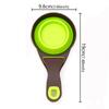 Collapsible Dog Food Scoop Pet Bag Clip Outdoor Bowl Measuring Cup Cat Food Sealing Clip Multifunctional Convenient Pet Supplies