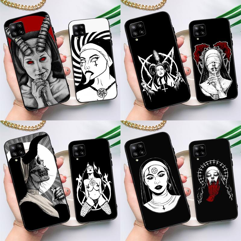 

Сатана Сатанинська Черниця Чохол Для Samsung Galaxy A54 A34 A21S A12 A22 A32 A52 A72 A13 A33 A53 A73 A51 A71 A14 Чохол Samsung A23
