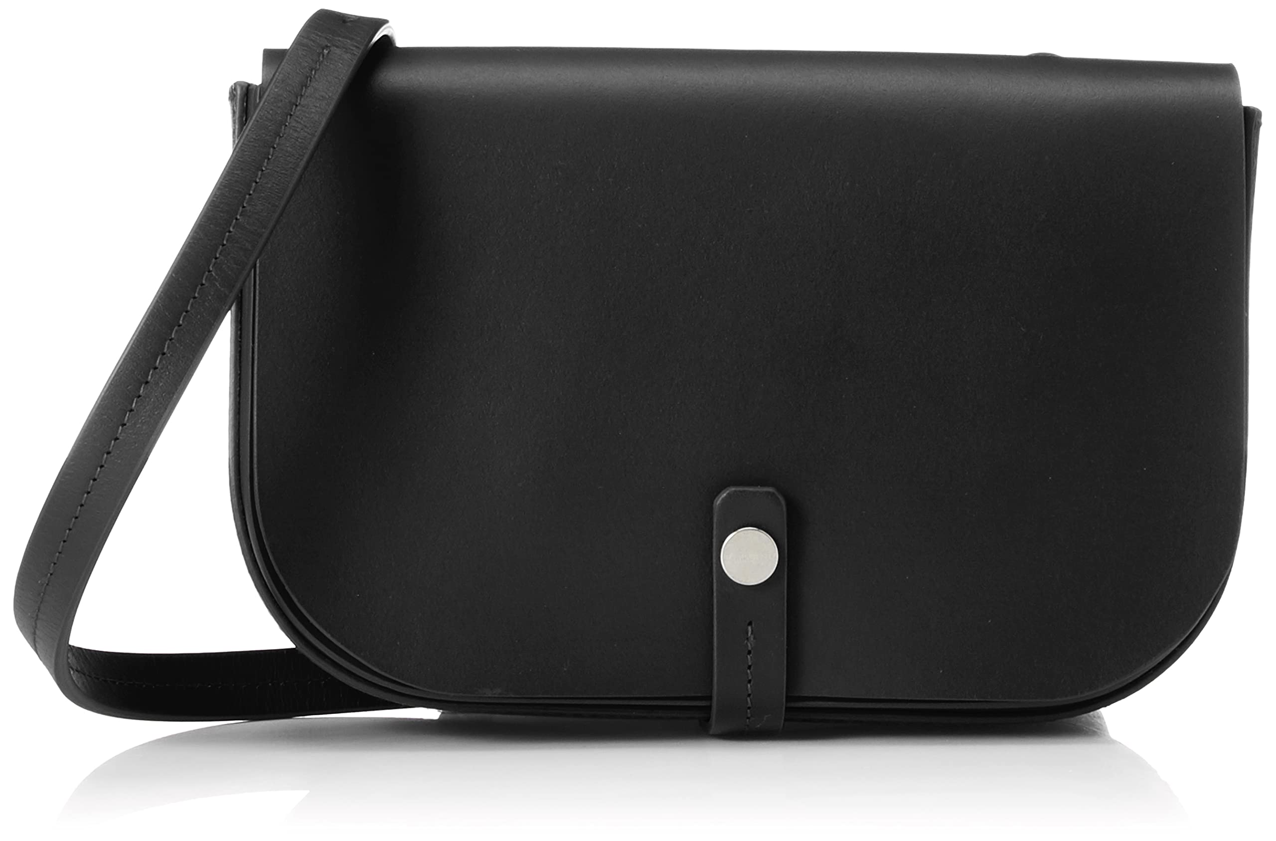 

Shoulder bag unisex leather ladies BK256 NERO [Ilbizonte] [item]