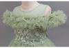 Girls' Puffy Princess Dress – Flower Girl & Piano Performance Formal Wear