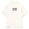 Mens Punk Lettering Crew Neck Oversized T-Shirt