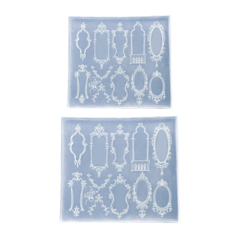 

High Elastics Silicone Sculpting Mould With Pattern For Nail Art Crafting And Accessories Creation 1