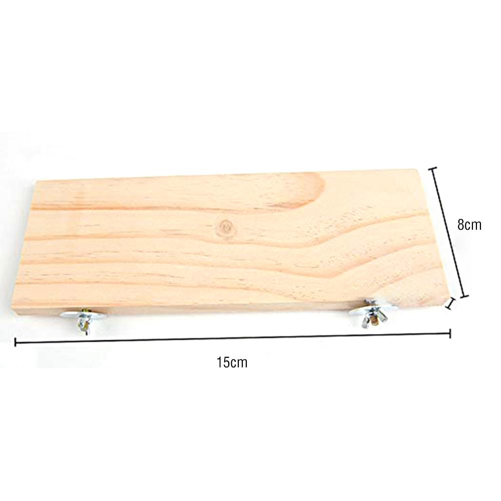 Pet Wood Stand Platform Hamster Guinea Pig Toys Paw Grinding Gerbils Springboard Pet Jumping Board Pet Supplies