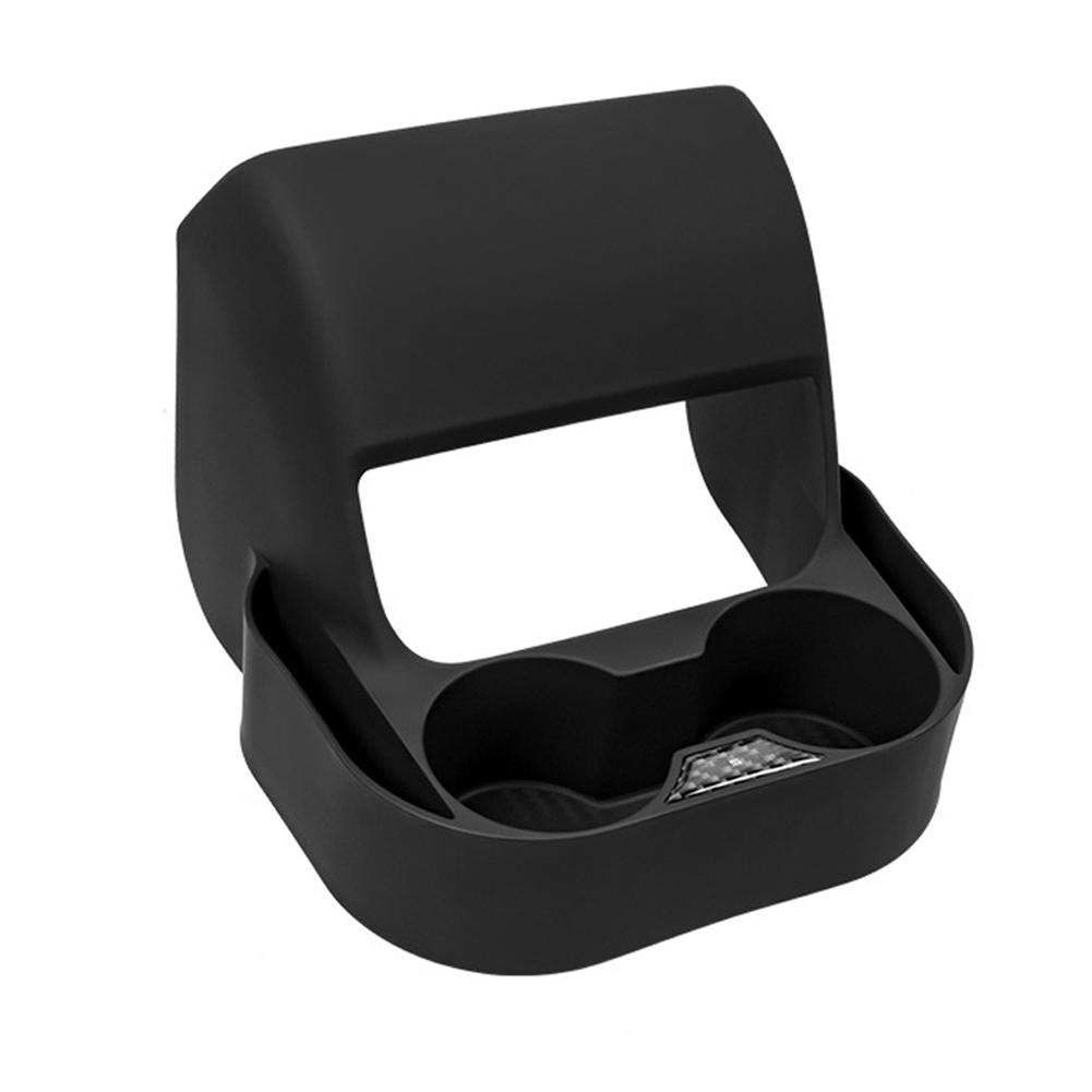 Multifunctional Beverage Bottle Holder Rear Air Vent Cup Holder Car Drinks Holder Center Console Cup Bracket for Tesla Model 3/Y