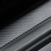 4PCS Carbon Fiber Pattern Door Sill Pad For Tesla Model 3 2017- Front Rear Door Welcome Pedal Threshold Strip Protector Trim