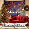 Custom Name Personalized Poppy Playtime Print Tapestry, Wall Art Decor, Bedroom, Dorm, Apartment, LivingRoom, Party Backdrop, Gift for Birthday