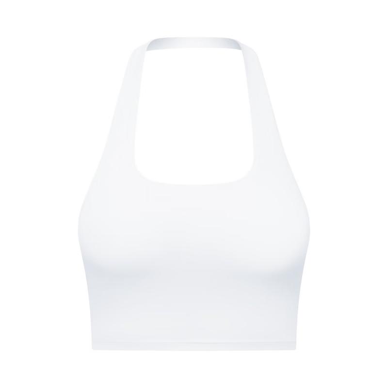 Женский топ для йоги с вырезом халтер