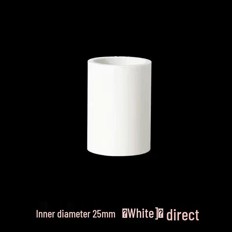 PVC Aquarium Water Pipe Connector for Fish Tanks (25mm, 50mm, 63mm, 75mm) - Straight Fittings for Upper/Lower Water Supply