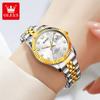 Beautiful Women's Watches Silver Stainless Steel Fashion Quartz Watch for Lady Minimalist Date Luminous Hands Wristwatch