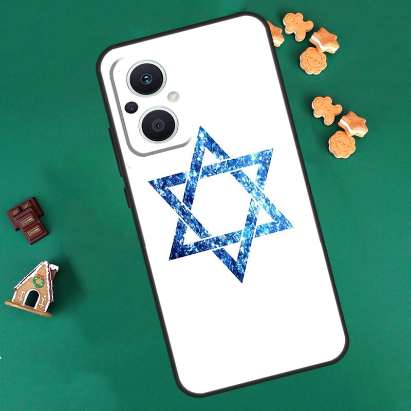 David Jewish Star Symbol Case For OPPO Reno 13 12 11 14 F 10 Pro 8T 8 7 Lite Cover For OPPO Find X8 X6 X5 X9 Pro Coque