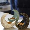 Moon Resin Incenses Burners Aromatherapies Incenses Burners for Creating Calming Environment in Homes Workspaces