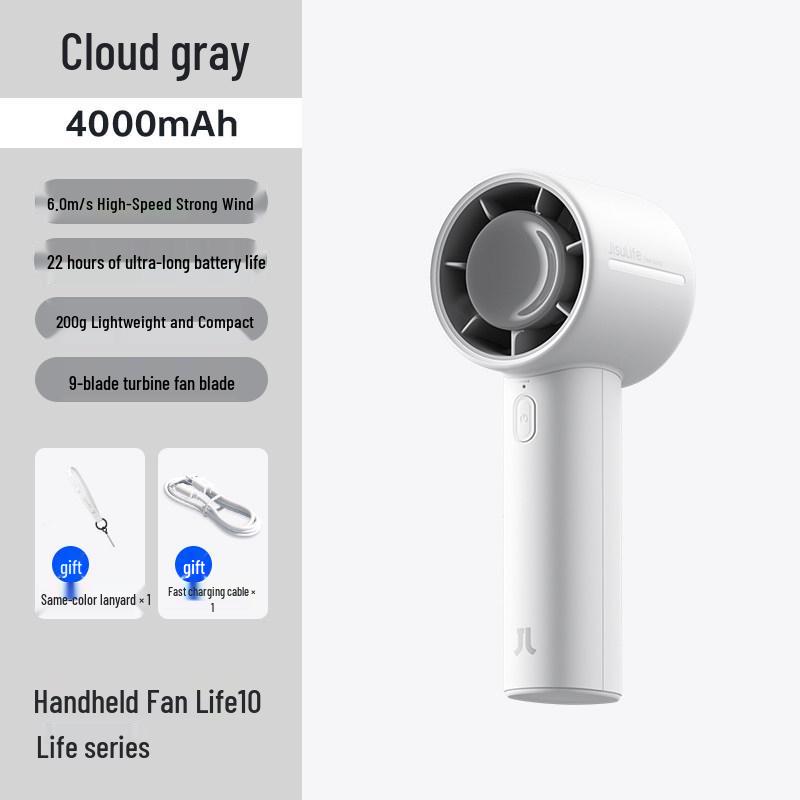 

Portable High-Speed Mini USB Fan with Large Airflow for Outdoor and Dorm Use 10000mAh