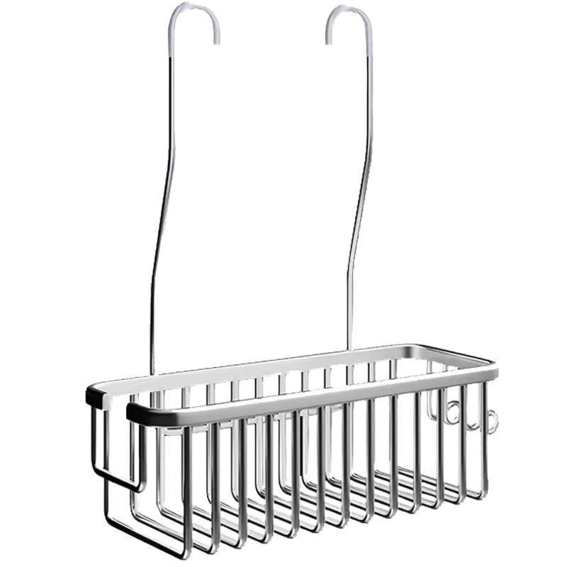 Punch-Free Bathroom Shelf & Shower Head Holder for Toiletries