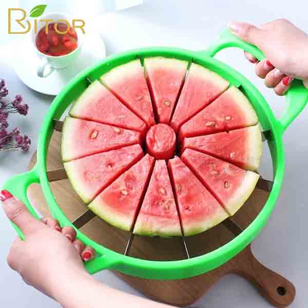 Buy Watermelon Slicer Cutter Stainless Steel Large Size Sliced