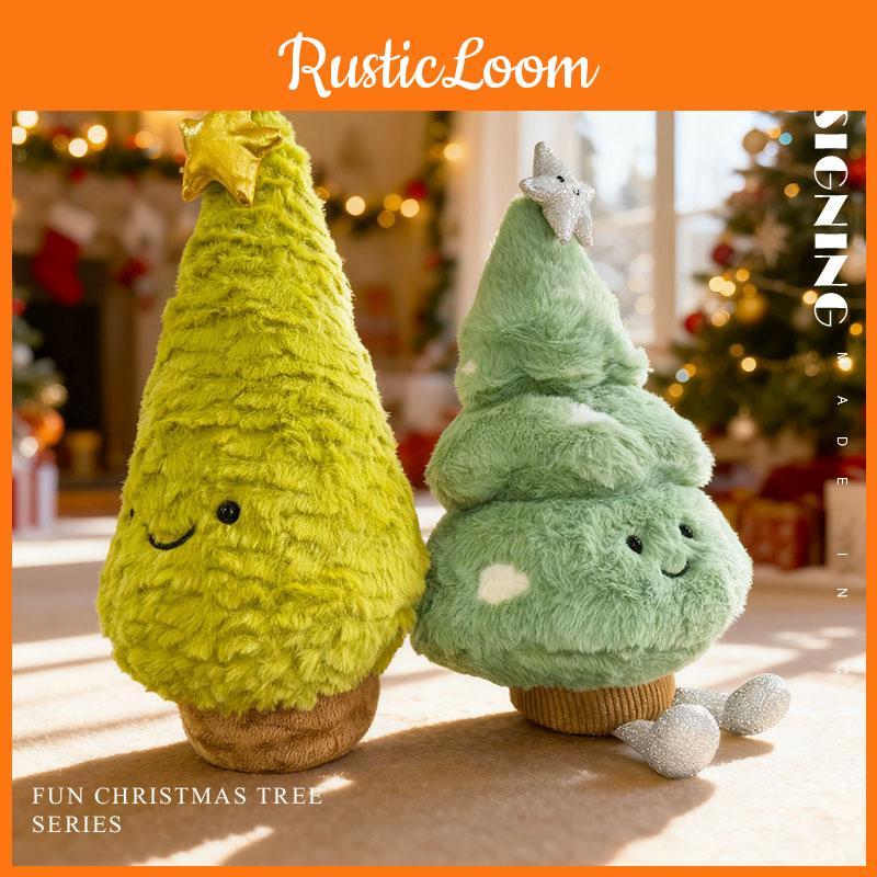 Christmas Tree Plush Toy Pillow Ornament Party Gift For Children Bedroom Decor