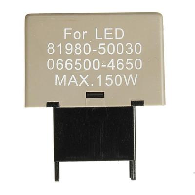 Relés de intermitencia LED electrónicos de 8 pines 81980-50030 Solucionan el problema de parpadeo rápido de los intermitentes