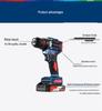 High-Power Brushless Lithium Electric Screwdriver & Drill with Rechargeable Battery