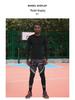 Men's Seven-Point Honeycomb Compression Basketball Pants with Knee Protection