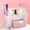 Plastic Makeup Organizer with Drawer Desktop Cosmetic Storage Box