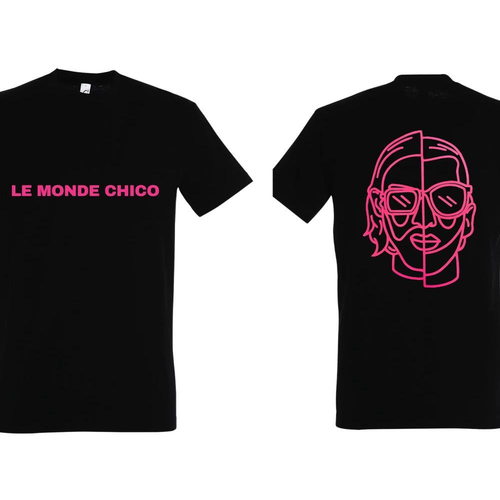 Pánské tričko Le Monde Chico PNL Album Francouzský rapper Grafický potisk Tričko Pánské Hip Hopová móda Krátký rukáv Tričko Streetwear