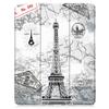 Funda para iPad Air 2024, funda M2 de piel sintética pintada, protectora para iPad Air de 13 y 11 pulgadas (2024), con soporte para bolígrafo.