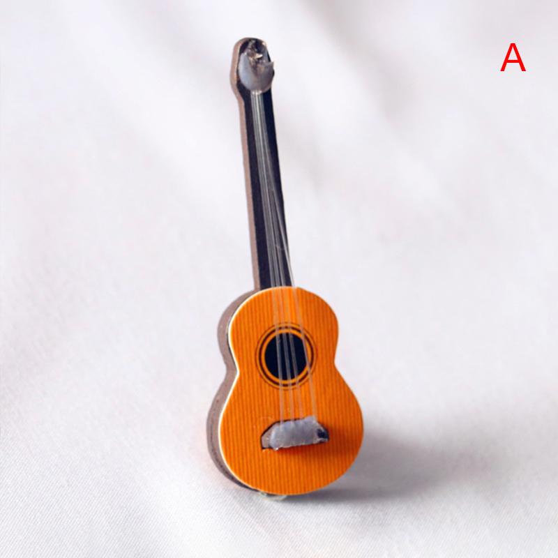 

Кукольный дом Мини-модель мебели Персонализированная классическая гитара 22.5*66*7mm