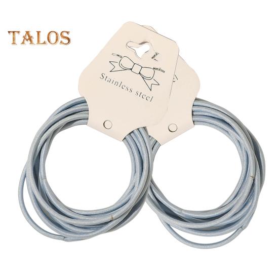 20Pcs Grosso Cabelo Laços Fino Material Alta Elástico Cabelo Cordas Antiderrapante Cabelo Tops Mulheres Meninas Faixa de Cabelo