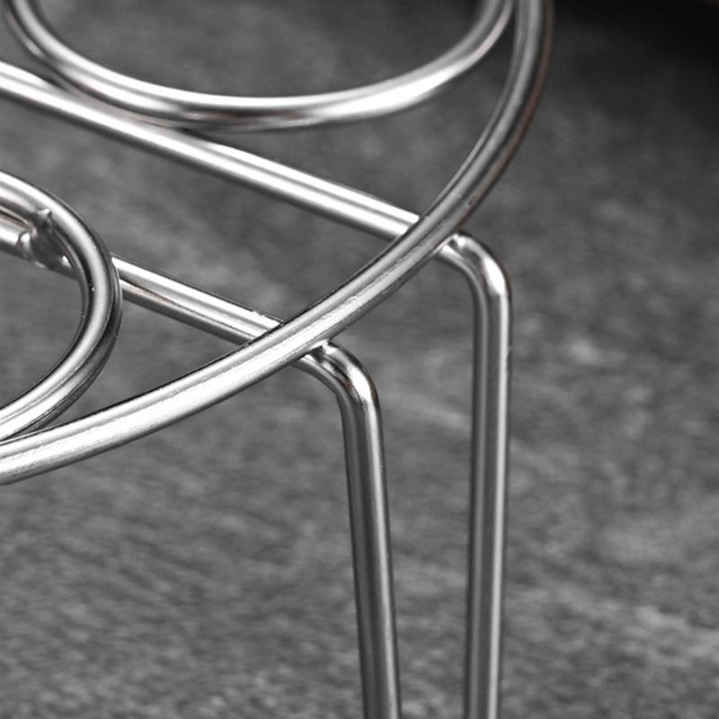 Convenient Cooking Rack Space Saving Steamers Rack for Pressure Cooker Steel Steaming Tray Practical Kitchen Tool