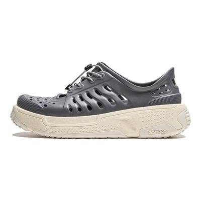 Li Ning Pangu Trek Trendy Versatile Comfortable Soft Stream Crossing Shoes Unisex Shoes Shark-Gray AZSU017-8