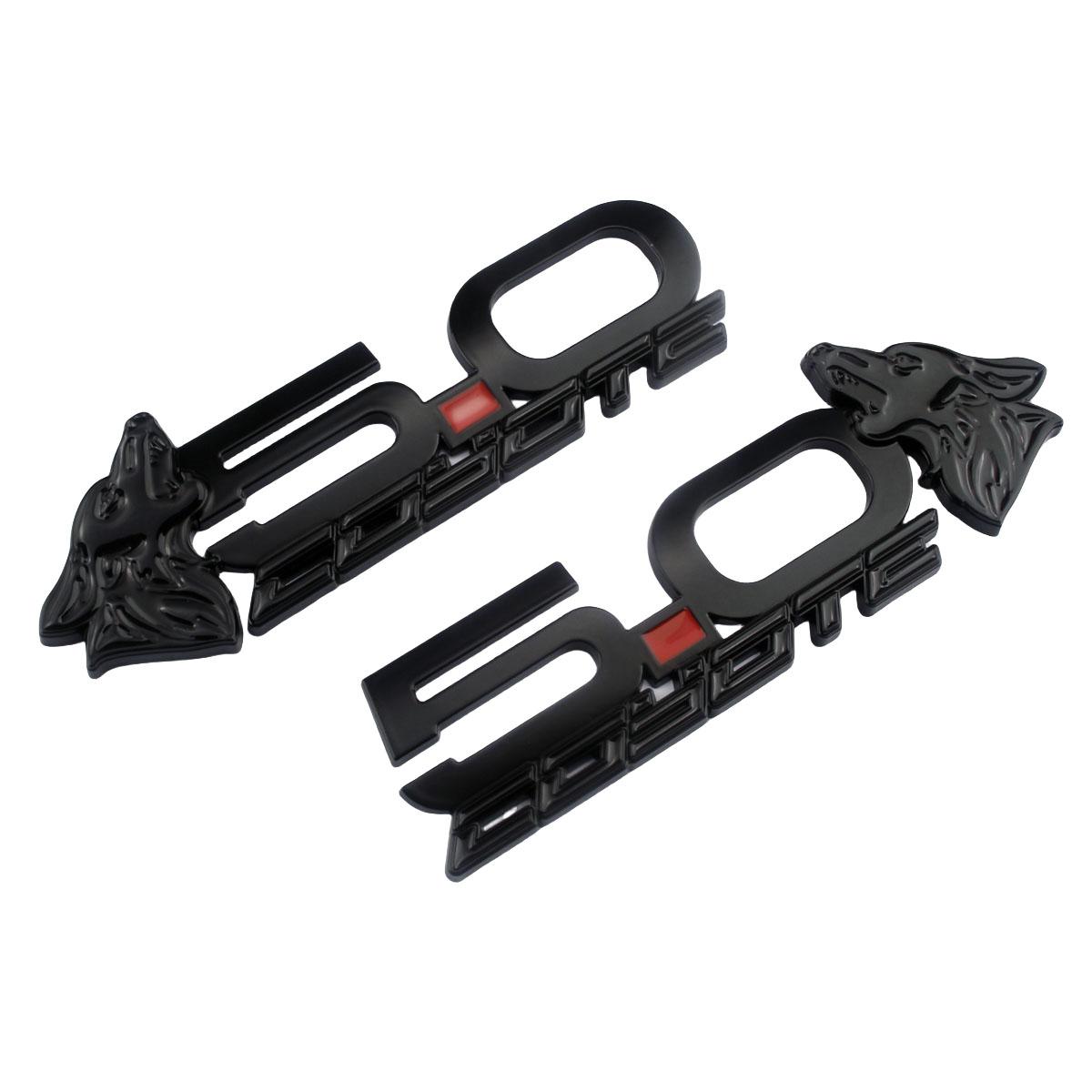 

1 пара автомобильных металлических 5.0 Coyote Mach Wolf Логотип Значок Эмблема Наклейки Стикер Для Mustang Dark Horse Shelby GT GT350 GT500 Автозапчасти чёрный