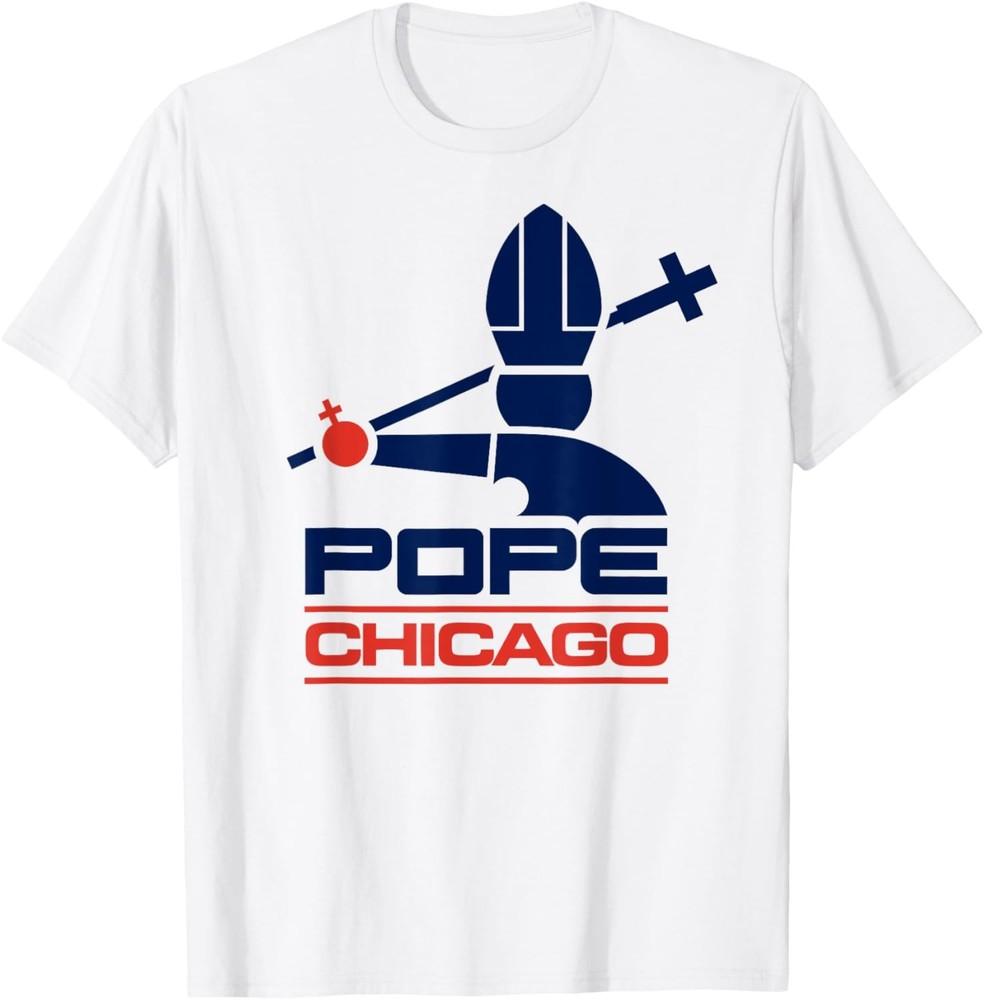 Da Pope Leo XIV Baseball Pope Leo XIV Pope Chicago T-Shirt Unisex T-Shirt M