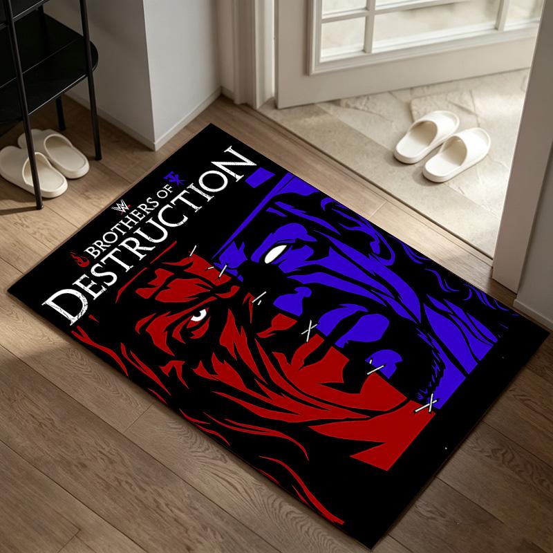 WWE Kane A rug suitable for office chair areas living rooms and computer desks perfect for home offices and an ideal holiday gift