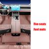 For Chery Tiggo 9 2025 2026 Car Floor Mats Dirt-resistant Foot Carpet Floor Cover Wire Custom Foot Pads Salon Carpet Accessories