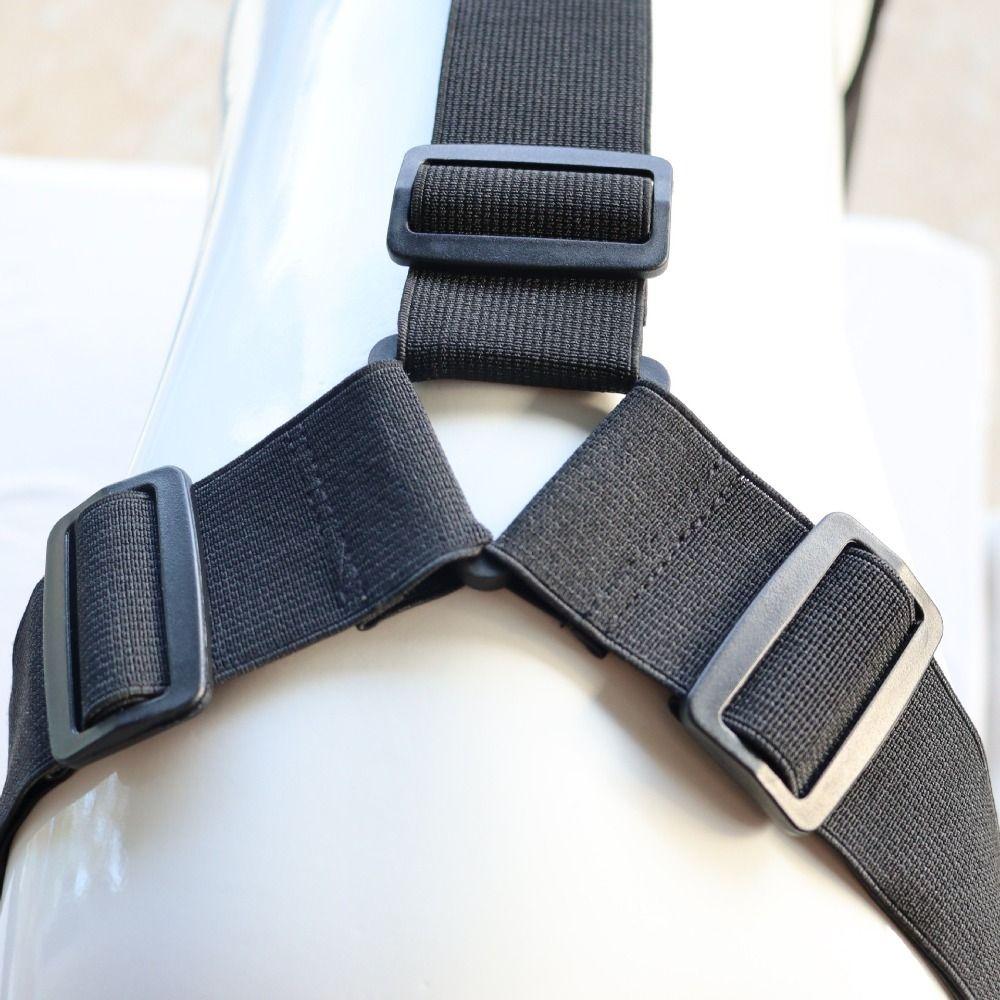 Non-Slip Dog Suspender Boots Waterproof Wear-resistant Dog Protective Footwear Long Boots Reflective Straps Pet Rain Shoes