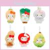 Corn Shapes Vegetable Onion Peanut Scallion Carrot Keychain Design