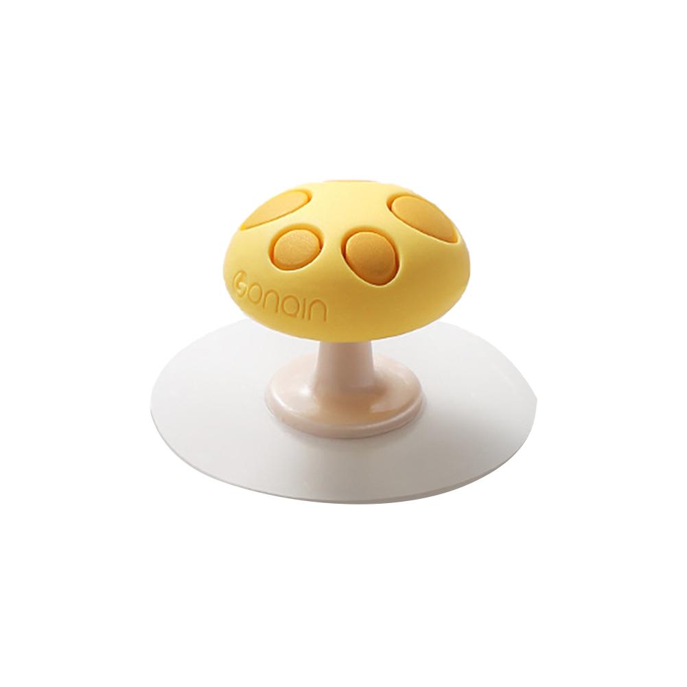 Mushroom Toilet Lid Lifter Closestool Holder Ring Flapper Lifting Device Bathroom Sanitary Adjustable Toilet Seat Lid Opener