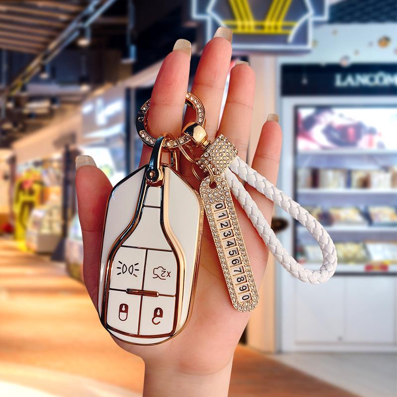 Maserati Key Case for Women - Levante & Ghibli Premium Protection