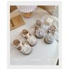 Girls' Lace Bowknot Woven Hollow Sandals2026Summer Pearl Princess Sandals with Closed Toe for Beach Fashion