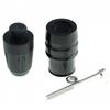 Universal Black Aluminum Motorcycle Panel Engine Protector Guard Crash Slider 1X