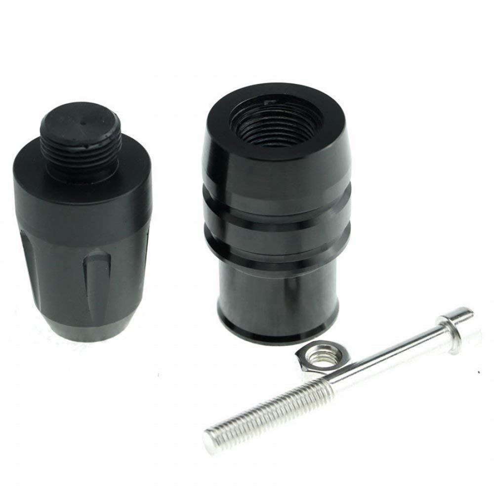 Universal Black Aluminum Motorcycle Panel Engine Protector Guard Crash Slider 1X