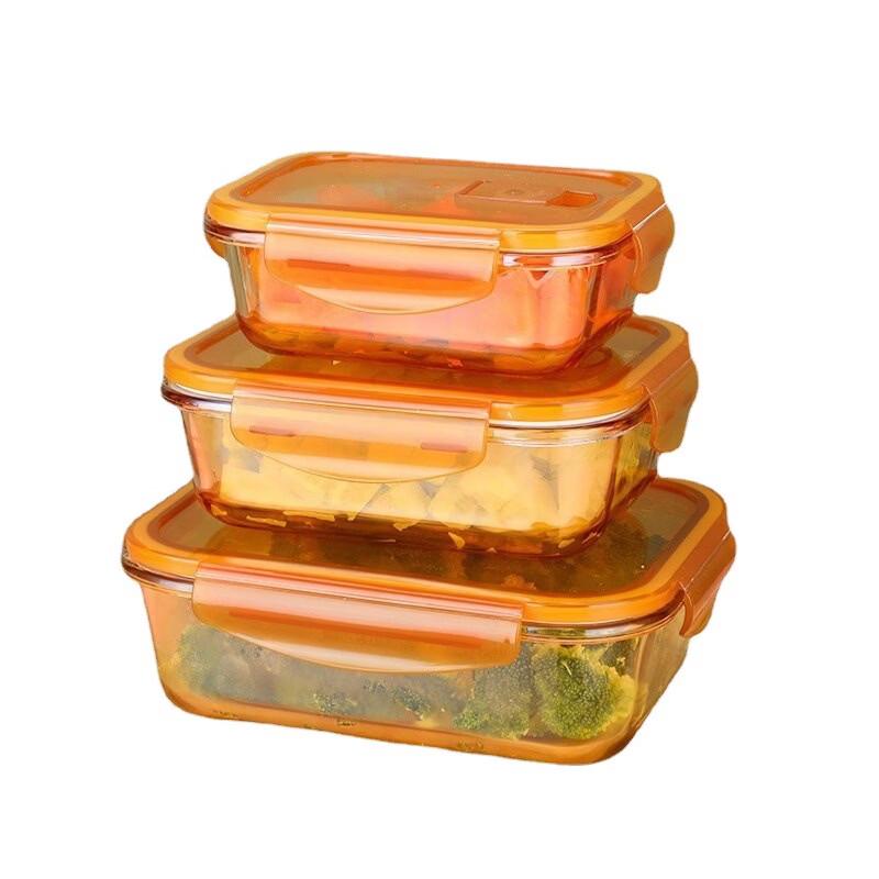 Ru Han Heat-Resistant Glass Food Container