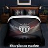 Monaco FC Design Bed Bedding Set 1 Duvet Cover + 2 Pillowcases Soft Breathable Household Bed Linens
