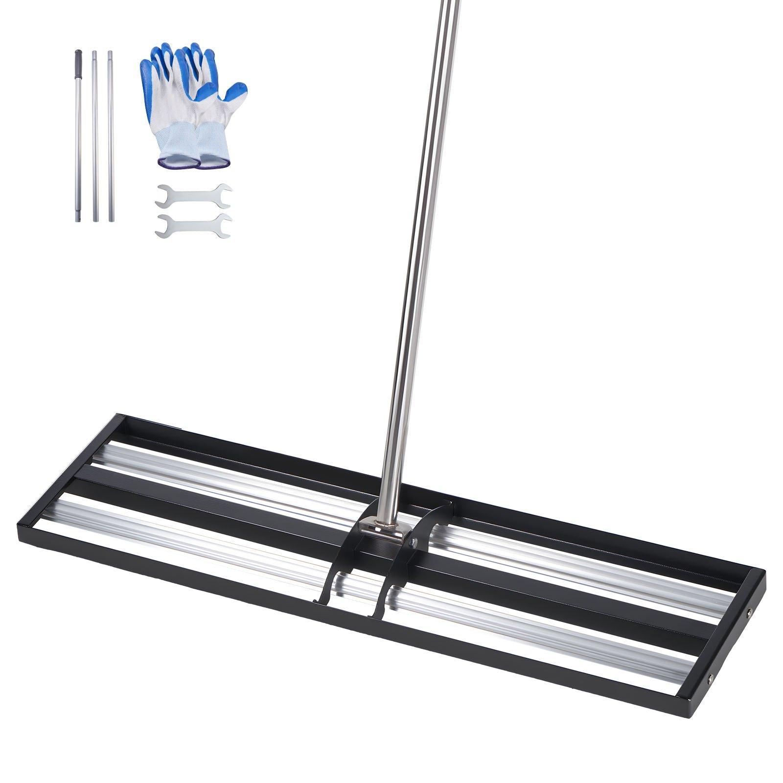 VEVOR Updated Lawn Leveling Rake with