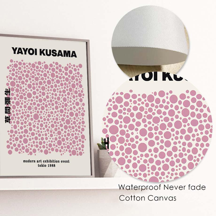 Matisse Poster Yayoi Kusama Abstract Posters and Prints Canvas Patings Bauhaus Wall Art Pictures for Living Room Boho Home Decor