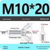Galvanized Carbon Steel Butterfly Wing Nut Bolt - Sizes M4 to M12
