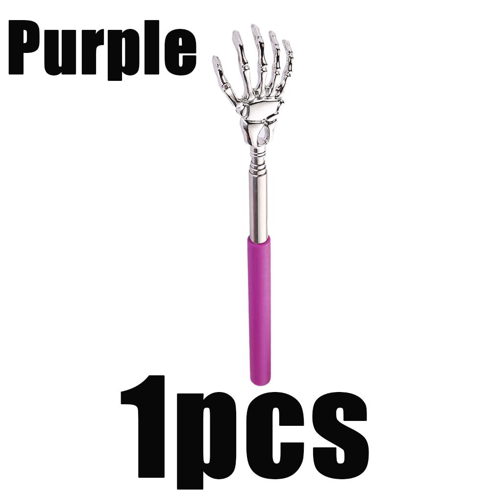 

1/2/3PC Telescopic Back Scratche Ghost Hand Stainless Steel Scratching Massager Relax Back Scratcher Relieve Anti-itch Tool