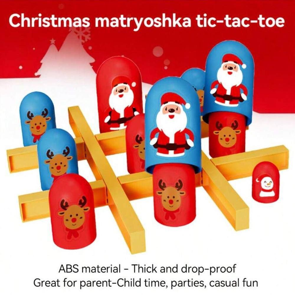 Non-Toxic Funny Table Board Games Tic Tac Toe Intellectual Big Eating Small Chess Interactive Multiplayer Party Games Toys Christmas