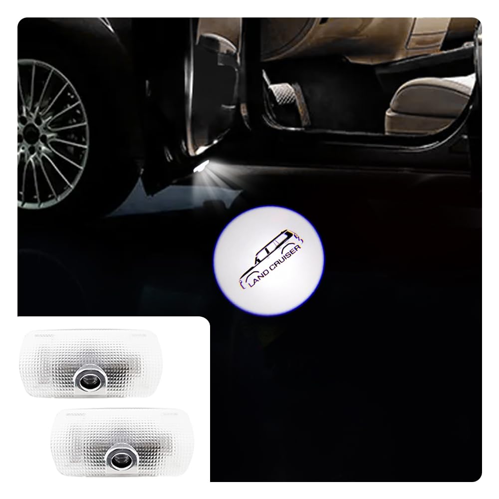Courtesy Light, Car Courtesy Lamp, Land Cruiser, Rank 250 Series, LED Logo Projection Courtesy